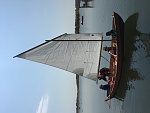 We built this boat from a CLCboats.com kit. Too much fun! Now our grands are learning to sail and row in the skerry. 
SkerryRoundPond