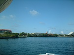 Entering Port Lucaya on a vessel delivery on Grand Bahama Island.