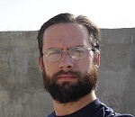 Me with beard in Afghanistan
