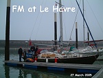 Le Havre mooring.
