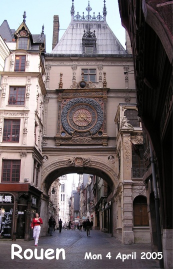 Rouen, clock tower