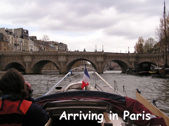 On the Seine in Paris