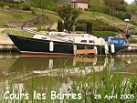 Coures les Barres mooring