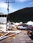 The deck of the Patty D.