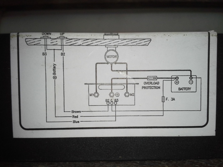 Lofrans Tigress remote schematic