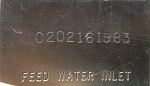 Pump Serial Number