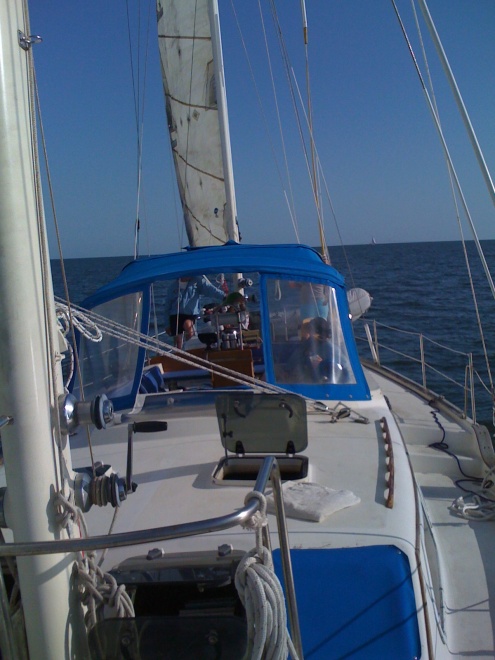 Early sailing trip.