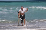 Surfing at Cocoa Beach