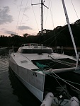 Mumby 14.4m aluminum fast cruising catamaran