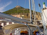 November 2002 anchored off Mindelo Cape Verde